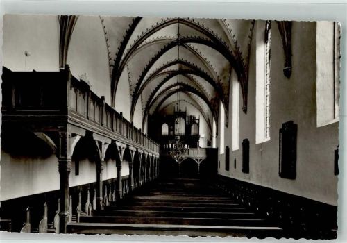 Falkenhagen Inneres der Klosterkirche Kirchenorgel
