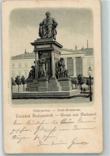 Budapest Denkmal Deak
