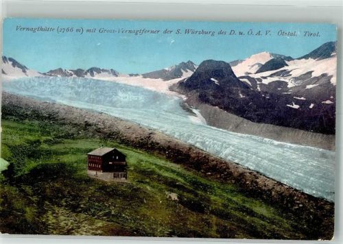 Vernagthütte Photochromiekarte