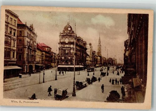 Wien 1922 Praterstrasse