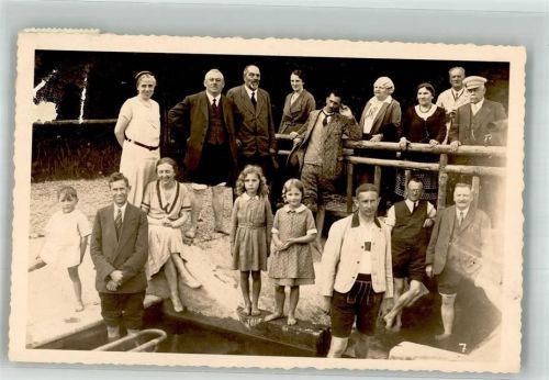 Bad Wörishofen 1933 Wassertreten