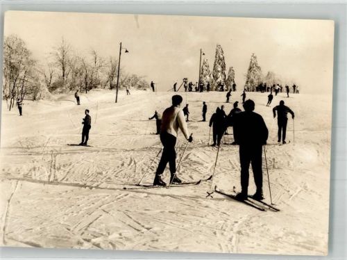 Schöneck 1971 Winter Skihang