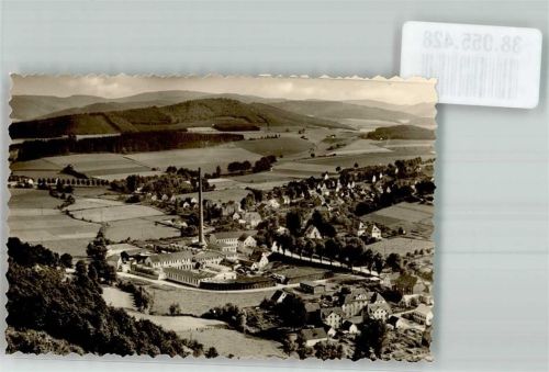 Langscheid Ort handschriftlich Foto Original aus Archiv eines Ansichtskartenverlages