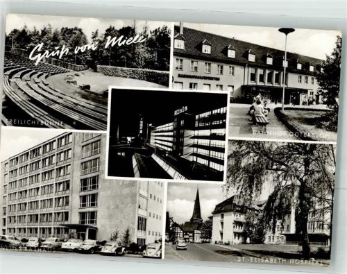 Gütersloh 1967 Bahnhof Rathaus VW Käfer Krankenhaus Freilichtbühne Miele