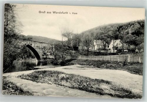 Wendefurth Bodebrücke