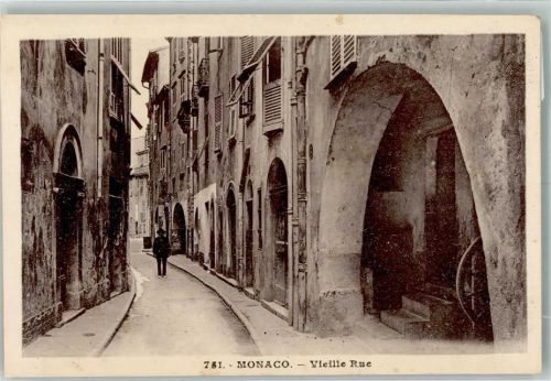 Monaco Gasse Veiille Rue
