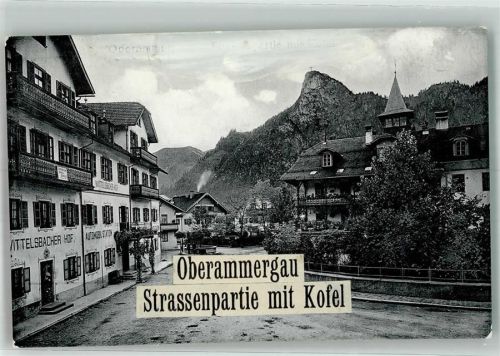 Oberammergau Gasthaus Wittelsbacher Hof Kofel