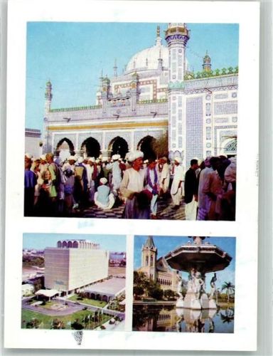 Rangoon Tracht Moschee Denkmal Brunnen
