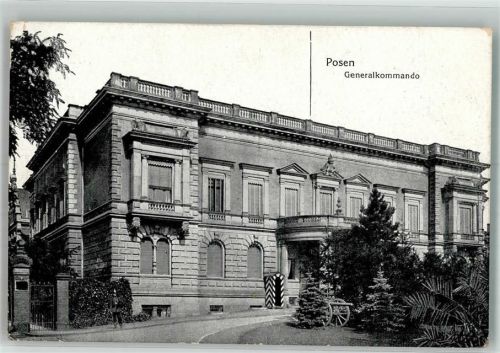 Posen Feldpost WK I 2.Ers.Batl.Gre.Landw.Regt. 100 Generalkommando