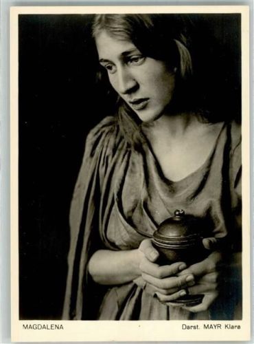 Oberammergau 1934 Passionsspiele Schauspielerin Mayr, Klara