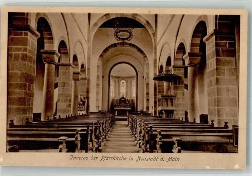 Neustadt Pfarr- Kirche innen Chronik