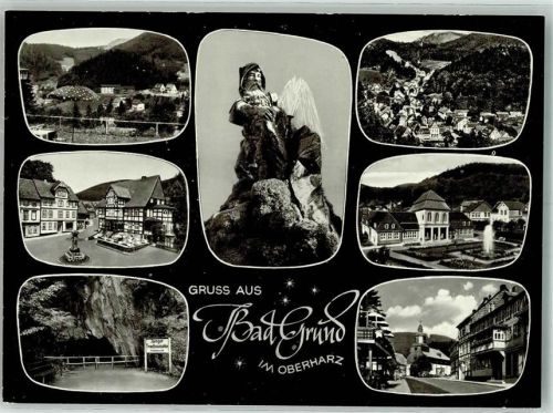Bad Grund Zwerg Höhle Gasthaus Kirche