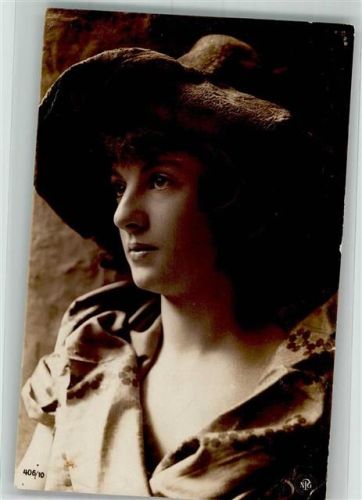 1910 Frau Hutmode Nr. 406/10