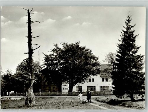 Friedrichroda Ferienheim Tanzbuche Fotograf Hildebrandt VEB Bild und Heimat