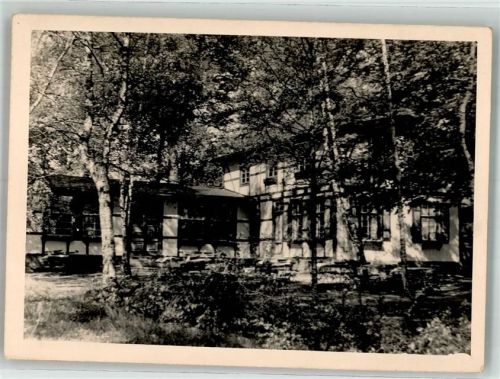 Seebad Bansin Terrasse eines Gasthauses Ort lt. Fotograf Sutersic