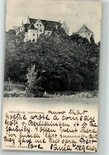 Jagsthausen 1912 Götzenburg