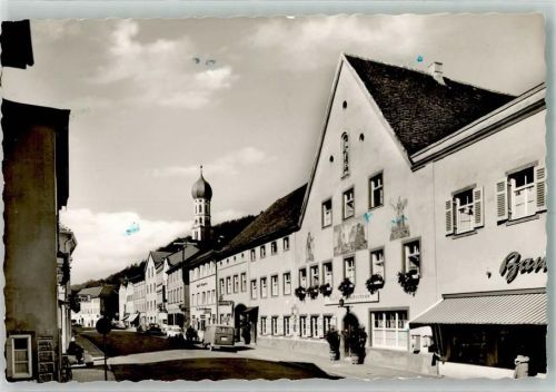 Wolfratshausen Hauptstrasse Gasthaus Geschäft Auto