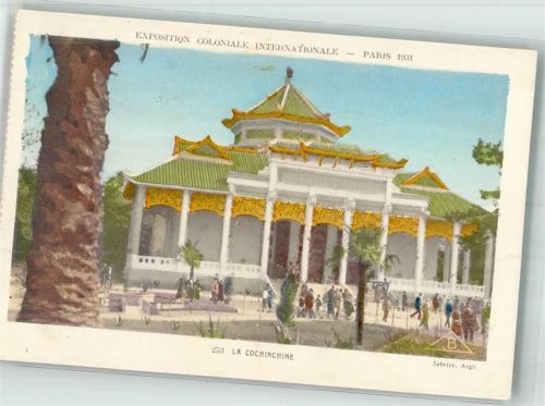Paris 1931 La Cochinchina während der Exposition Coloniale Internationale