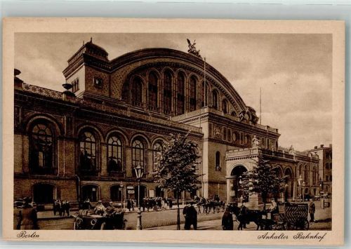 Friedrichshain Anhalter Bahnhof Oldtimer I.W.B. Serie Rembrandt Nr. 92