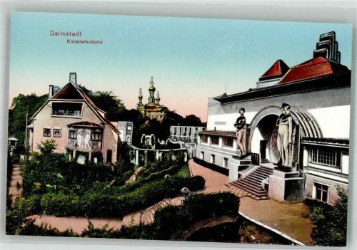 Darmstadt Künstlerkolonie Verlag Gerling Nr. 1229