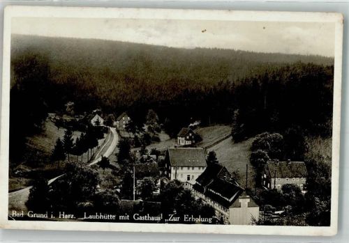 Bad Grund 1944 Gasthaus Zur Erholung