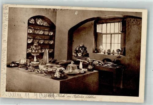 Weimar 1932 Tiefurter - Schloss Küche