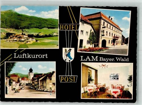 Lam Hotel Post Auto Straße Kirche