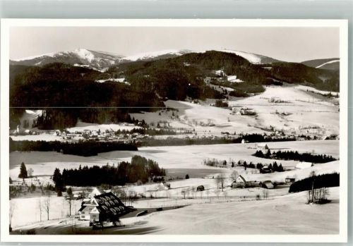 Hinterzarten Winter mit Feldberg