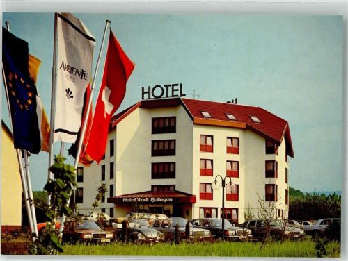 Balingen Hotel Stadt Balingen Hirschbergstraße VW Käfer Cabrio Mercedes