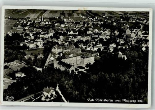 Bad Wörishofen 1938 Fliegeraufnahme
