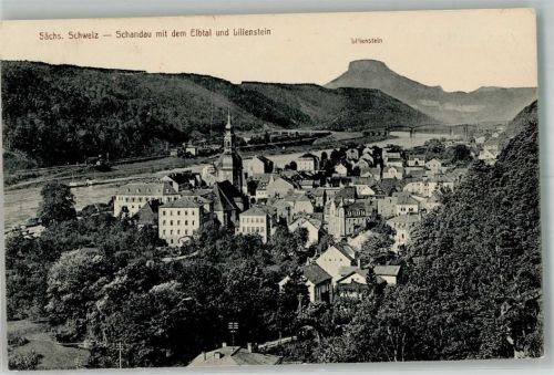 Bad Schandau 1919 Elbtal