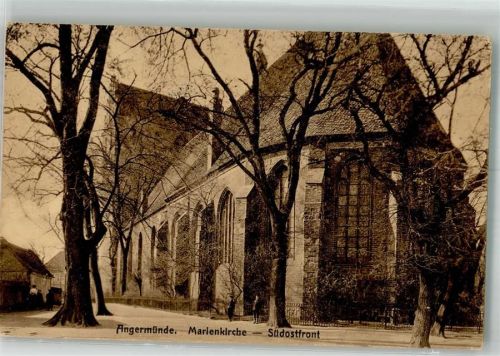 Angermünde 1913 Marienkirche
