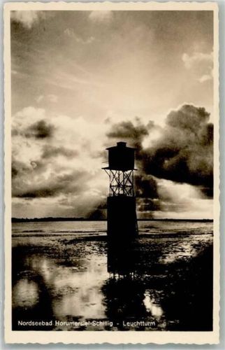 Schillig 1959 Leuchtturm Horumsersiel