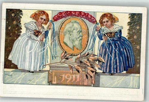 sign. Diez Ivi Oscar Consee Prinzregent Luitpold 1911