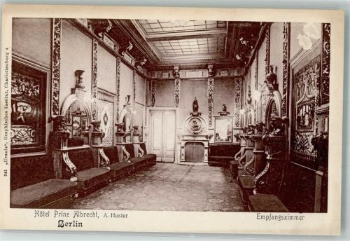 Kreuzberg Hotel Prinz Albrecht Empfangszimmer