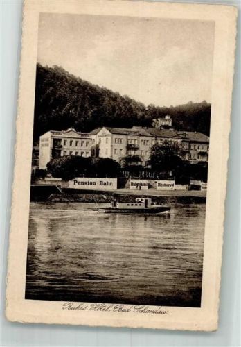 Bad Schandau Hotel Pension Bahr Stein-Verlag No. 3