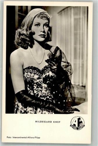 Portrait von Hildegard Knef im Film Illusion in Moll Fotograf Filipp Kunst und Bild 751