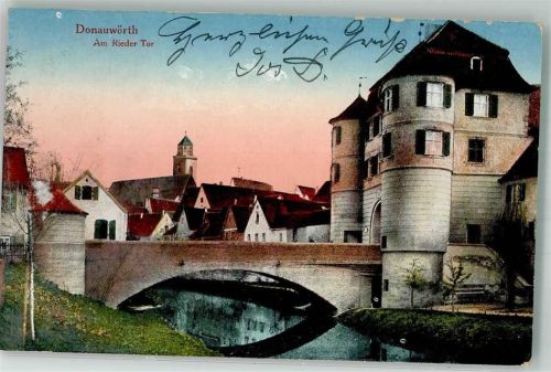 Donauwörth 1924 Rieder Tor