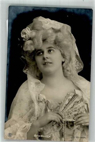 1906 Portrait von Reta Walter Rotophot Serie 730-6694