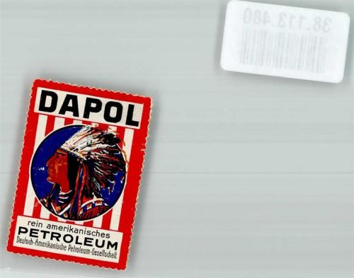 Bremen Dapol Deutsch Amerikanische Petroleum Gesellschaft DAPG Indianer
