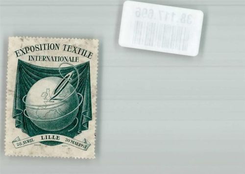 Lille Ausstellung 1951 Internationale Textile