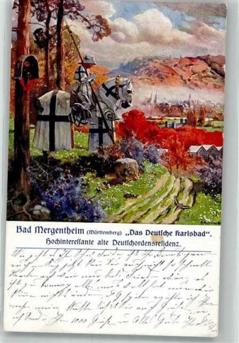 Bad Mergentheim 1914 Deutschordensresidenz