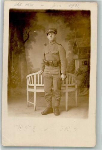 Uniform 1932 Soldat Gebrauchsspuren