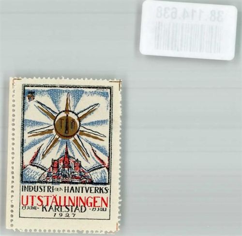 Karlstad Industrie und Handwerks- Ausstellung 1927