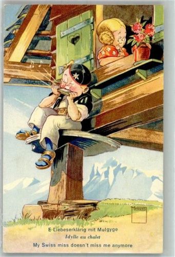 Humor Liebeserkärung m. Mundharmonika No. 10