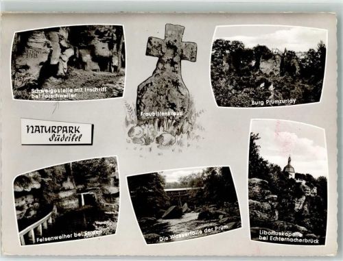 Echternacherbrück Naturpark Südeifel Libortiuskapelle Fraubillenkreuz