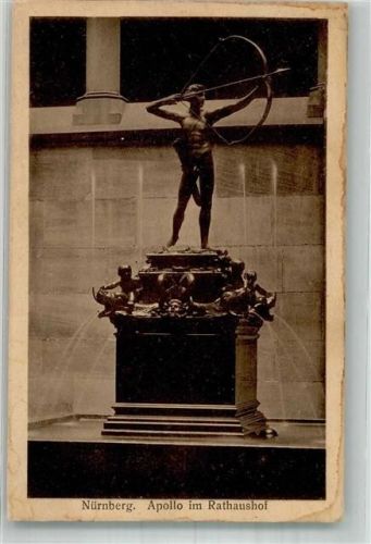 Nürnberg Apollo im Rathaushof
