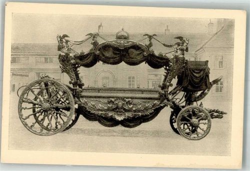 Wien Schwarzer Leichenwagen Wiener Arbeit 1877 Schönbrunn
