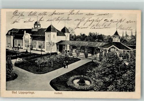 Bad Lippspringe 1916 Kurbad