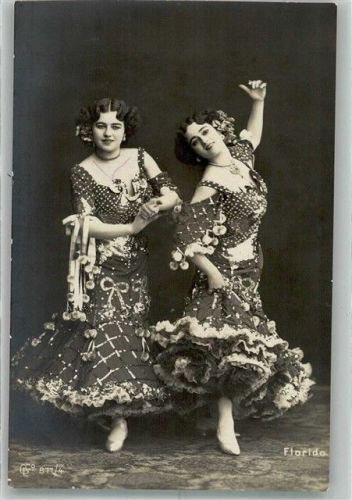 Tanzduo in spanischen Kleidern Florido Nr. 877/4